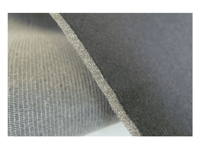 Rouleau mousse sur resille 5mm laize 150cm 50m