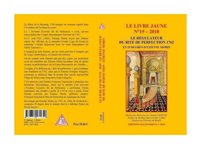 Le Livre Jaune N°19 - 2018