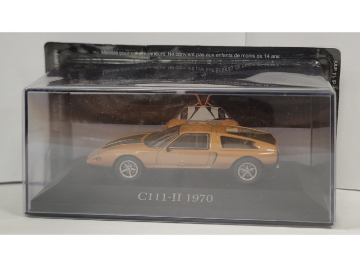 MERCEDES C111-II 1970 1/43 BOITE D'ORIGINE