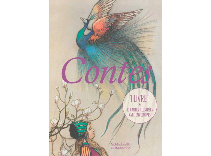 CARTES (1 ETUI DE 10 CARTES) CONTES