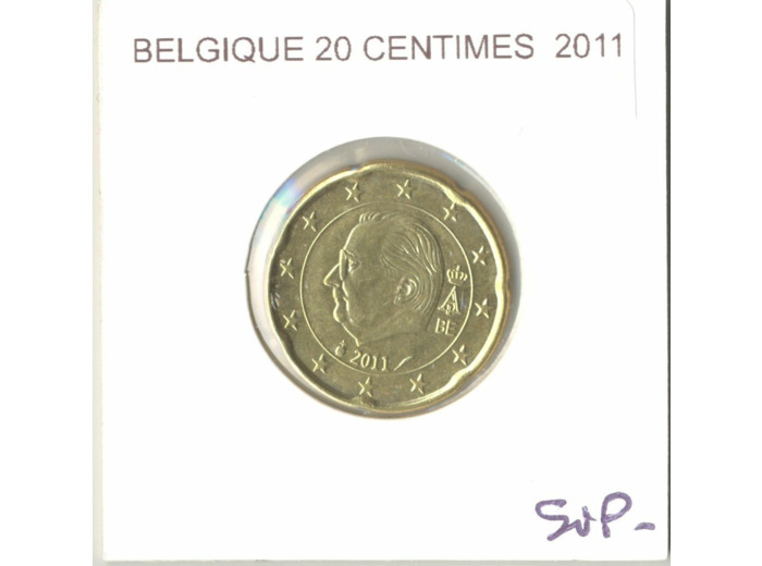 BELGIQUE 2011 20 CENTIMES SUP-