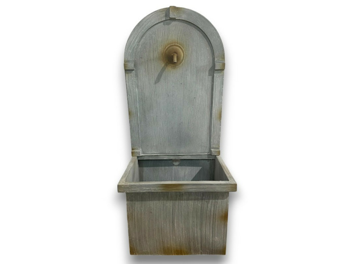 Fontaine murale jardin 40x32x90cm