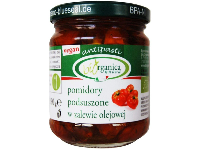 TOMATES DEMI-SECHEES HUIL TOURNESOL 190G Bio Gustiamo