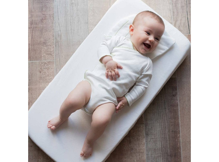 Drap Housse en coton bio 80x40 cm