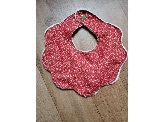 Bavoir Petites fleurs