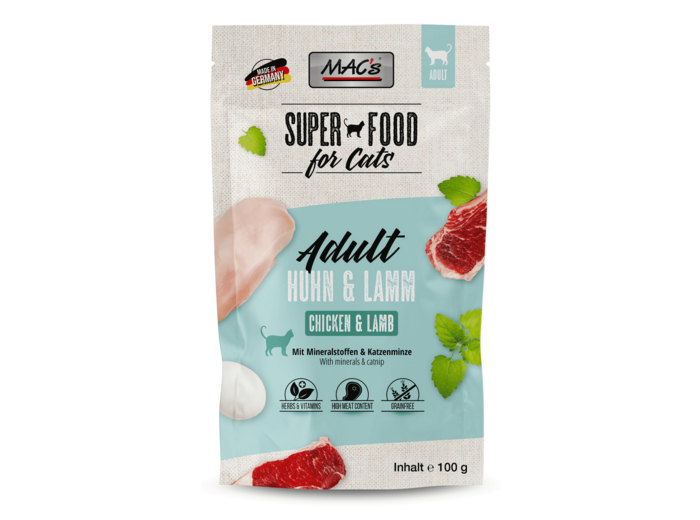 MAC's Agneau & volaille pour chat - 100g