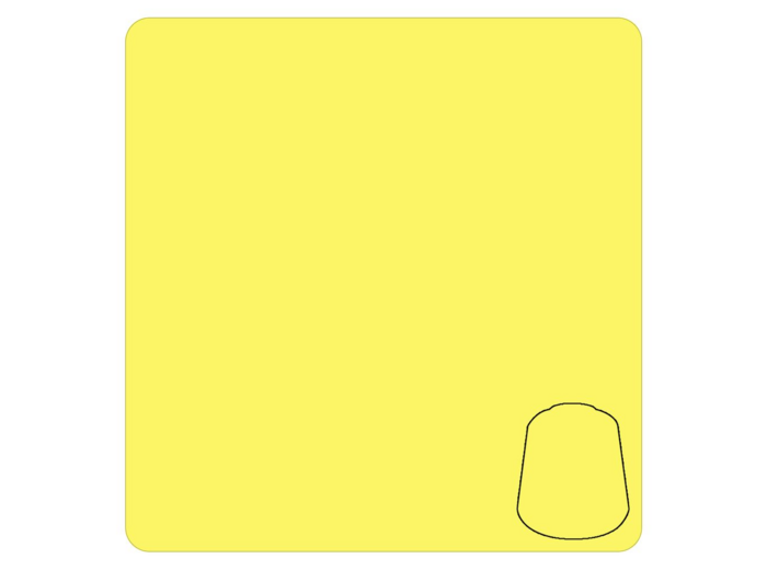 Peinture Warhammer - Layer - Dorn Yellow 12ml