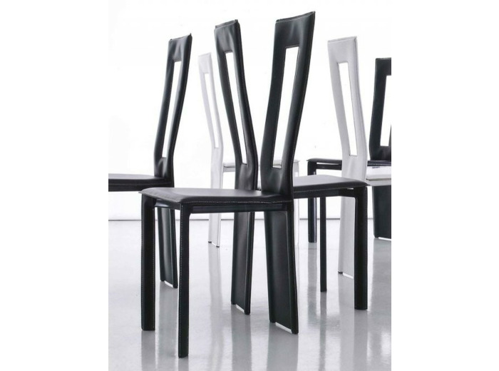 Chaise en cuir R RETRO