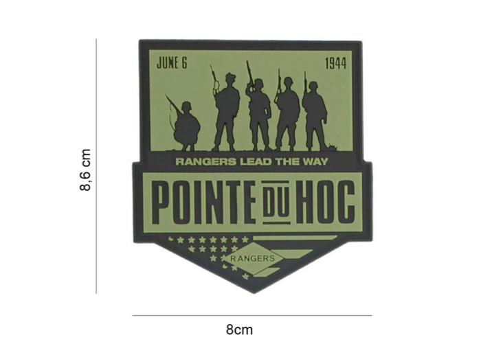 Patch 3D PVC Pointe du Hoc