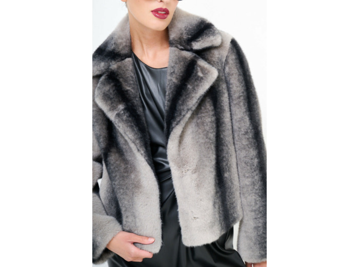 Manteau noir Antonia