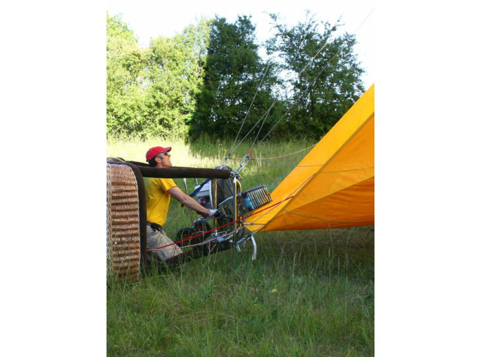 Vol en montgolfière Château de la Loire