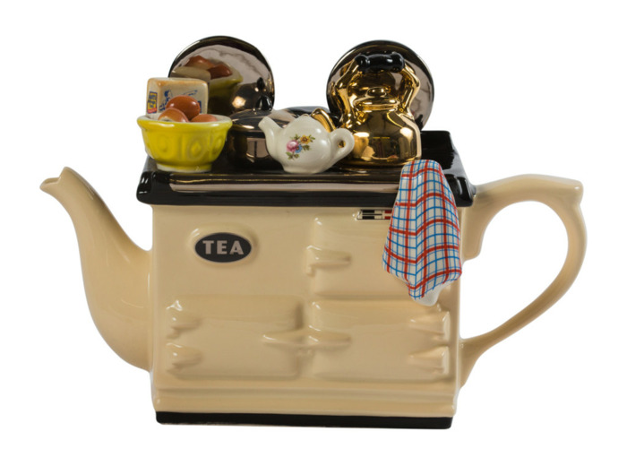 Théière excentrique anglaise Cuisiniere AGA
