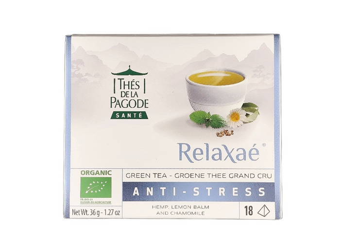 Thé Vert Relaxaé x18 Infusion 36g Bio