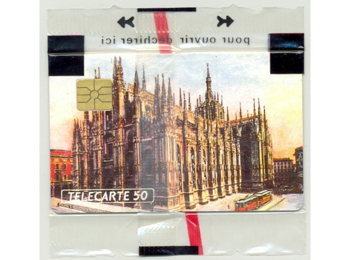 TELECARTE NSB 50 UNITE 09/91 INTERFILA DOME DE MILAN EN196
