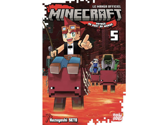 MINECRAFT, LE MANGA OFFICIEL - VOYAGE AU BOUT DU MONDE T05