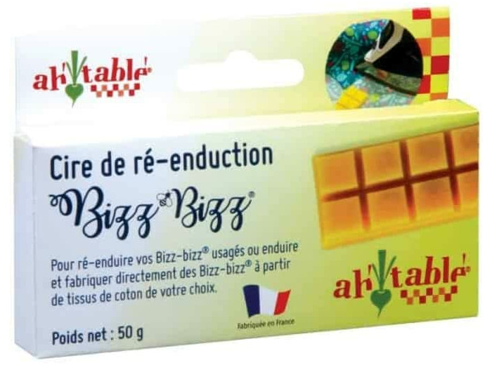 Cire de re-enduction bee wrap 50g Ah Table !