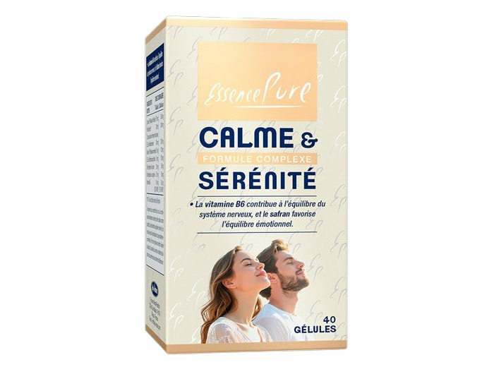 Calme et Sérénité-60 Gélules Végétales-Essence Pure