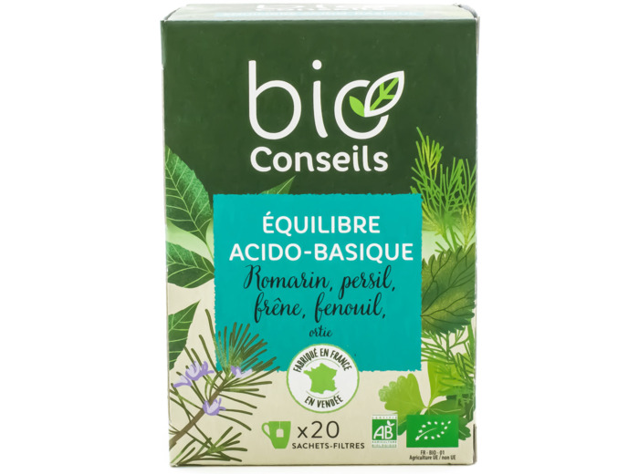 Infusion Équilibre Acido Basique Bio 20 sachets