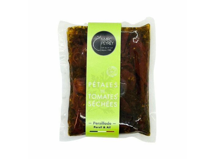 Pétales de tomates® séchées « Persillade » – Maison Peyrey (sachet 200 g)