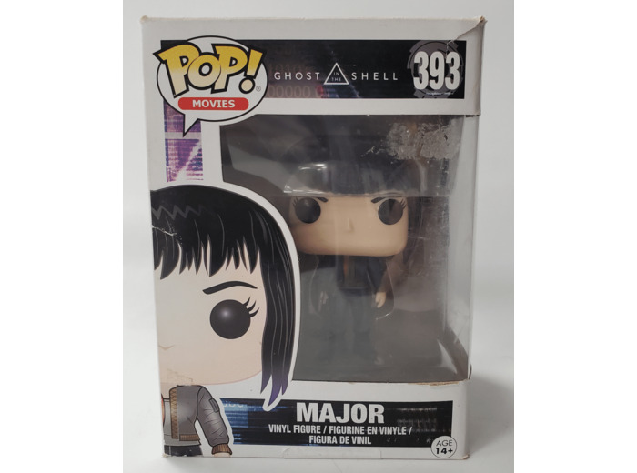 FUNKO POP MOVIES GHOST IN THE SHELL 393 MAJOR BOITE D'ORIGINE