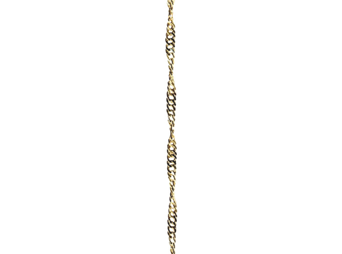 Collier 55cm en Plaqué Or - SINGAPOUR