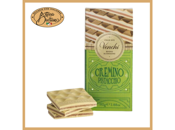 Tablette de chocolat Cremino Pistache 110 g