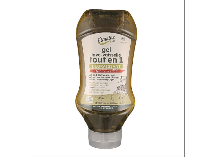 Gel Lave-vaisselle Tout en 1 Dégraissant 870mL