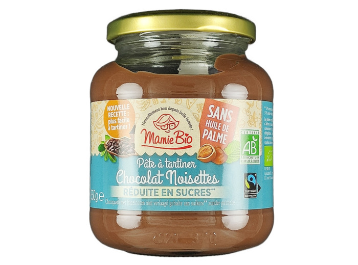 Pâte à Tartiner Chocolat Noisettes Bio 350g