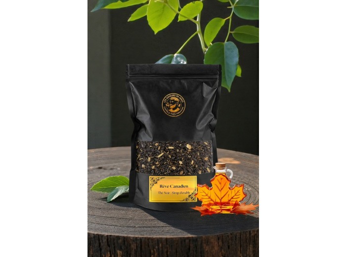 Thé Noir Rêve Canadien - Sirop d'Erable