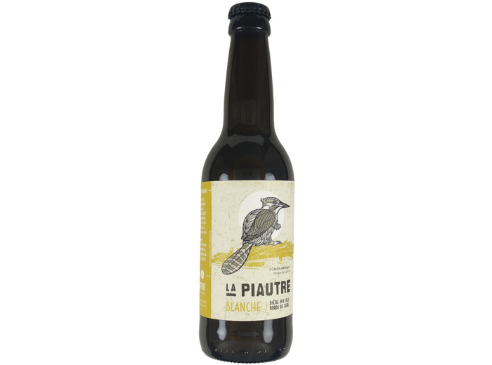 Bière Blanche la Piautre 33cl