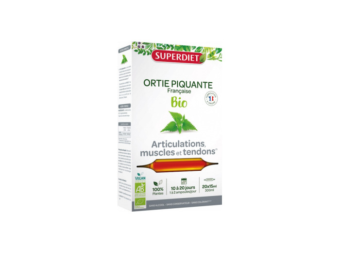 Ortie Piquante Bio 20 ampoules de 15ml