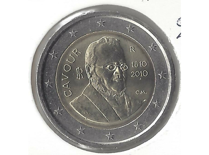 Italie 2010 2 EURO COMMEMORATIVE CAVOUR SUP-