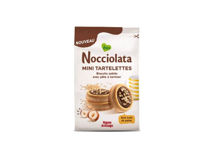 Nocciolata Mini tartelettes bio 250g