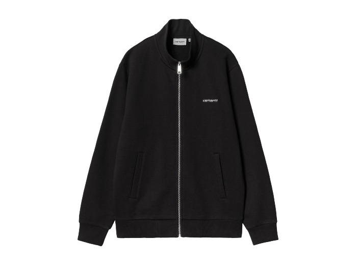 Sweat Zippé CARHARTT WIP Script Embroidery Black