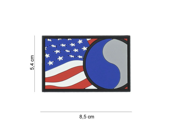 Patch 3D PVC 29th Infantry flag