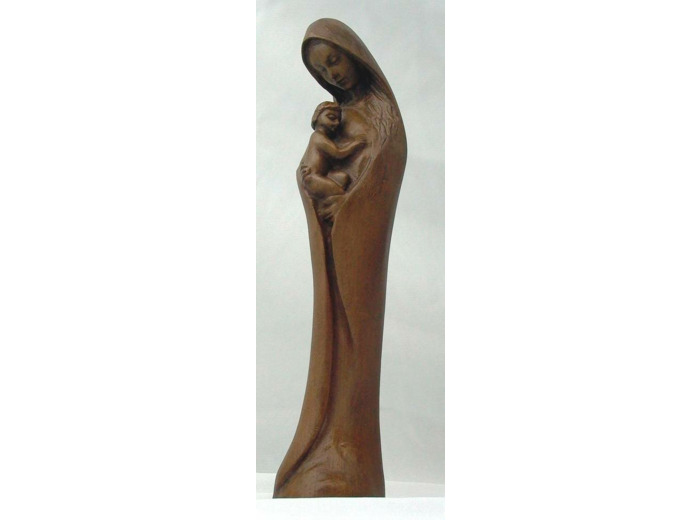 Vierge à l'enfant résine TON BOIS 22cm