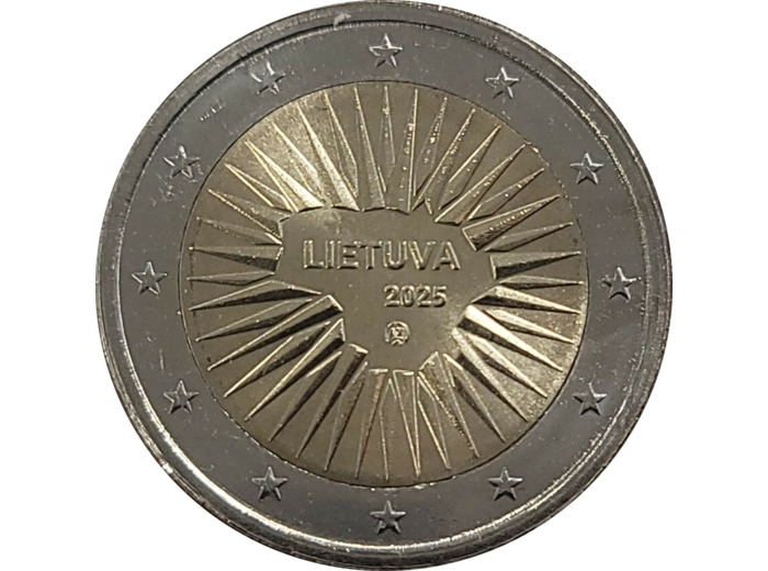 LITUANIE 2025 2 EURO DEFENSE UNC