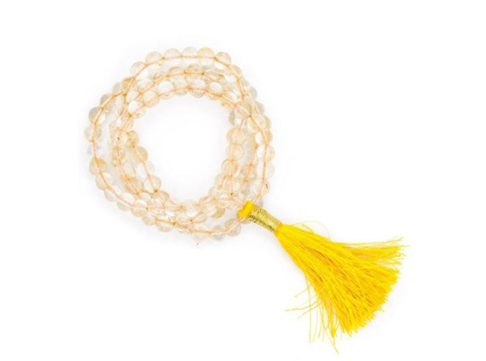 Mala Citrine 108 perles