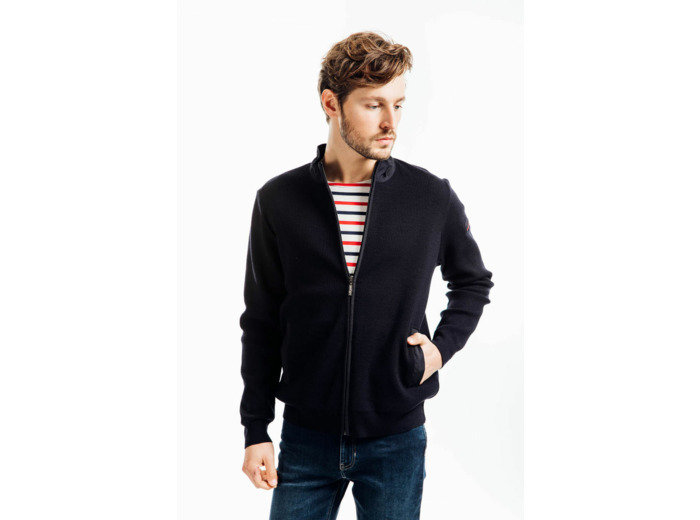Cardigan zippé Navigateur