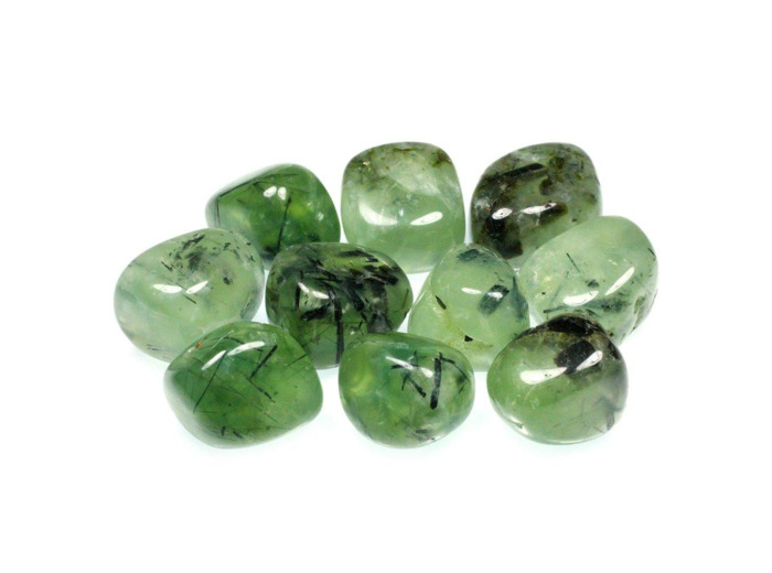 Pierre roulée Préhnite (Jade jaune d'Australie)