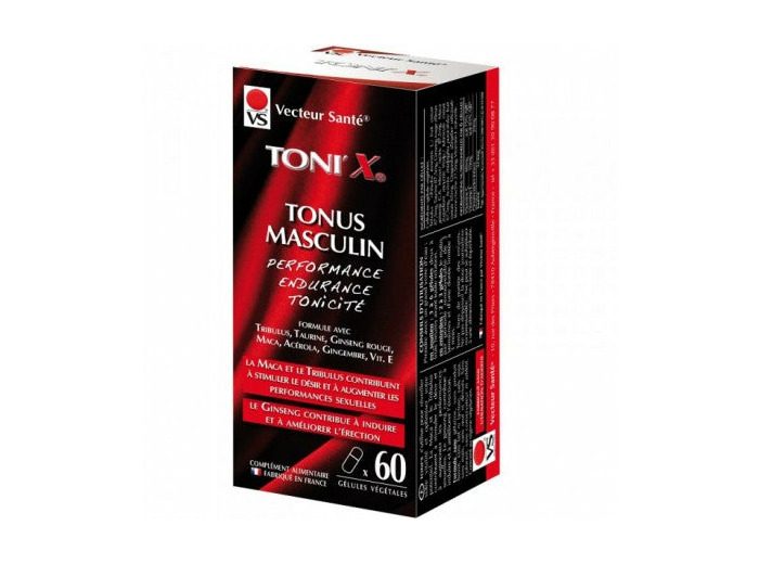 Toni'x Tonus Masculin-60 gélules-Vecteur santé