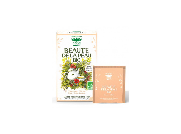 Tisane Beauté de la Peau bio 20 sachets 32g