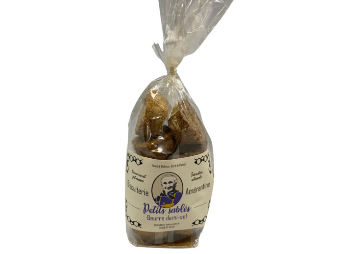 Petits sablés au beurre demi-sel