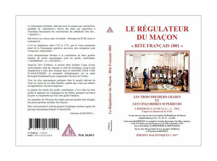 Le Régulateur du Maçon Rite Français 1801