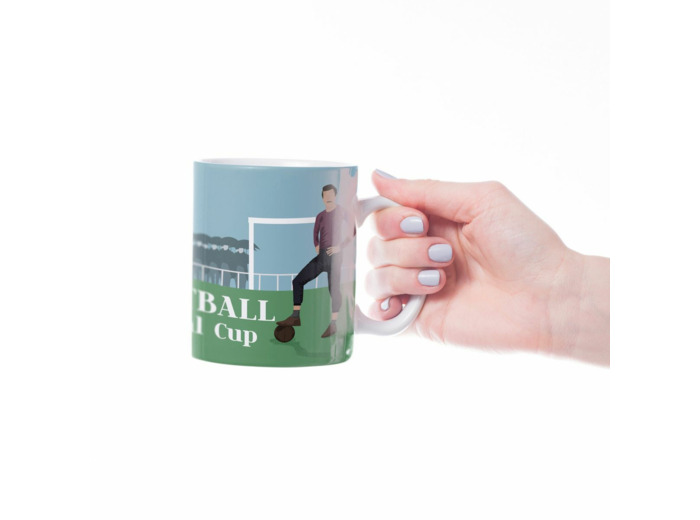 Tasse ou mug football vintage "The English Game" - Personnalisable