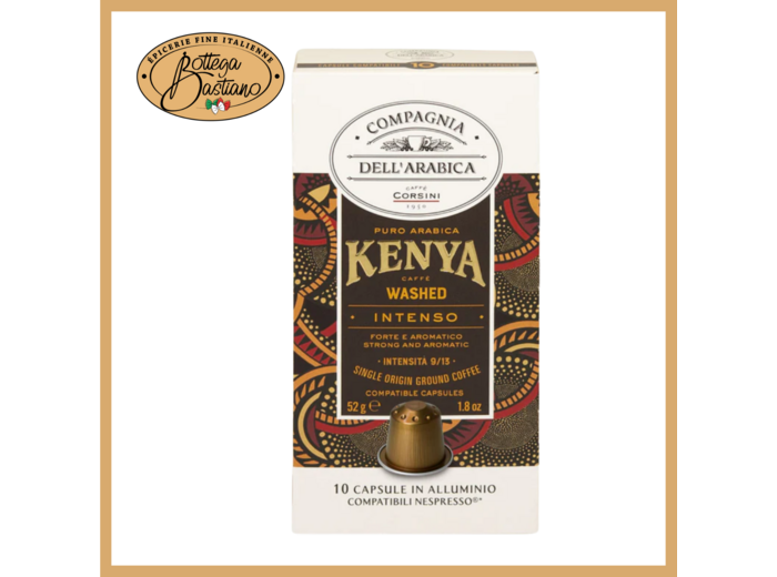 Café Kenya 100% Arabica 10 Capsules 52G