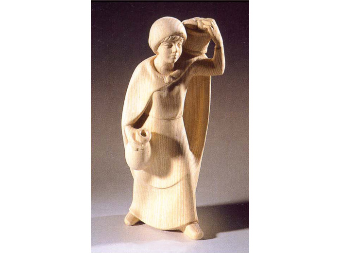 Porteur d'eau bois naturel 9cm