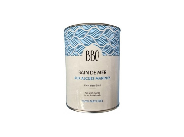 Bain de mer au sel de guérande 100% naturel 800g