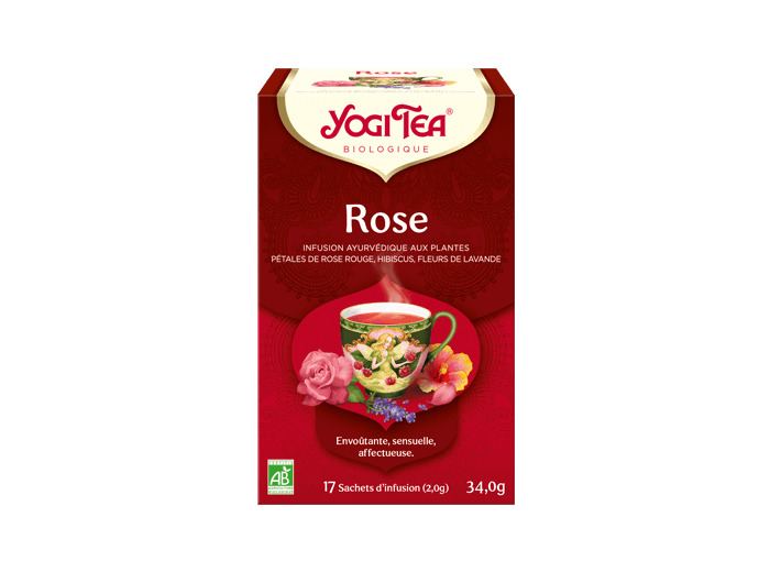 Infusion Rose-17sachets-Yogi Tea