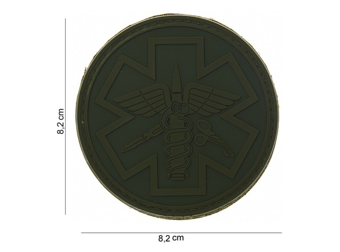 Patch 3D PVC Para Medic (vert)